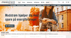 Desktop Screenshot of modstroem.dk